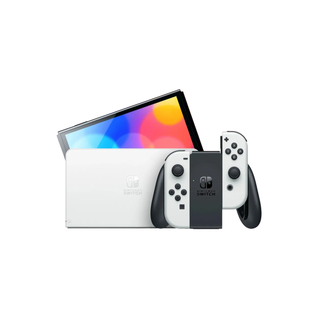 Игровая консоль Nintendo Switch OLED 64 Гб (белый)