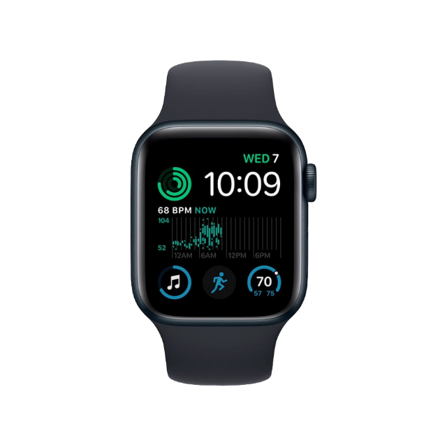 Смарт-часы Apple Watch SE 2024 44mm M/L (черный)