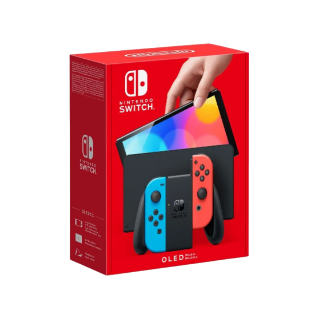 Игровая консоль Nintendo Switch OLED Neon 64GB