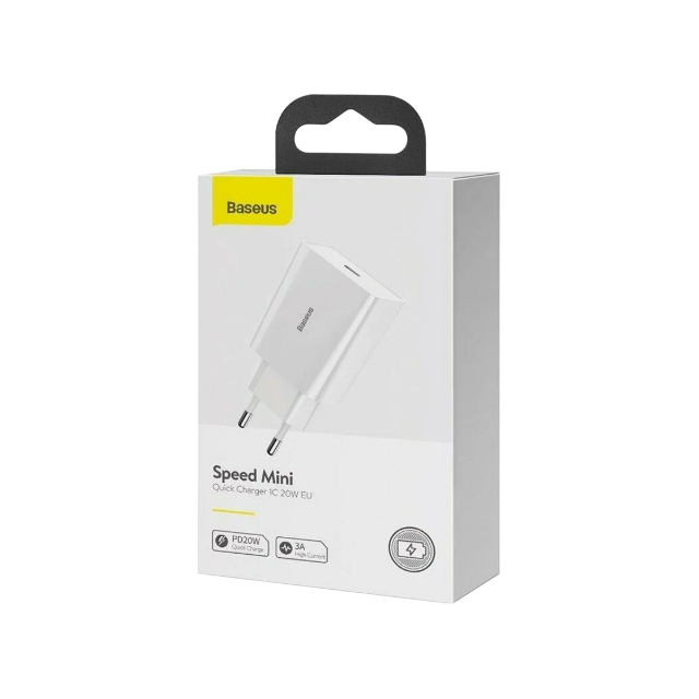 Зарядное устройство Baseus Speed Mini Quick Charger 1C 20W CCFS-SN02 (белый)